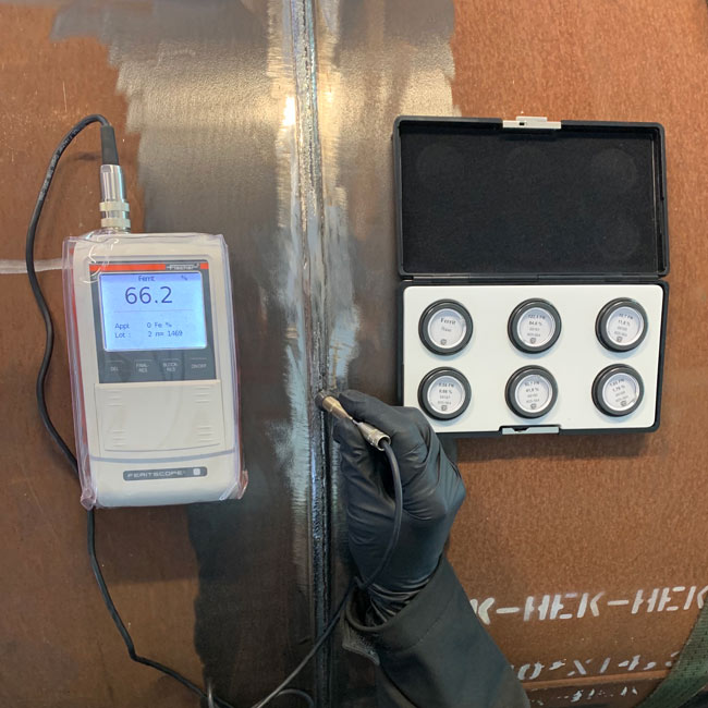 Mesure taux de ferrite