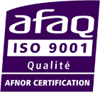 Logo afaq iso 9001